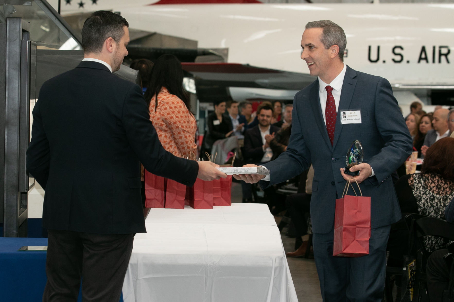 2018 40 Under 40 awards ceremony